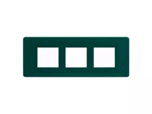 entice 6 module plate- Bottle Green | L&T