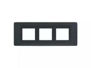 entice 6 module plate- Charcoal Grey | L&T