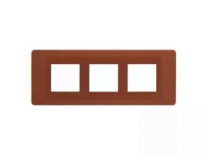 entice 6 module plate- Firestorm Orange | L&T