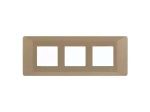 entice 6 module plate- Rustic Gold | L&T