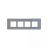 entice 8 M plate Horztl- Eco Grey | L&T