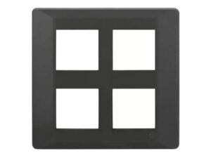 entice 8 M plate Square- Metallic Grey | L&T