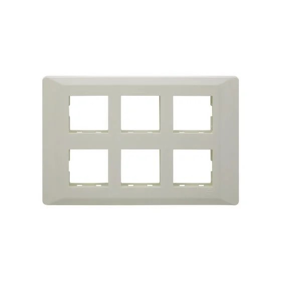 entice_12_module_grid_frame_12_module_cove_cb91112fw00_front.jpg entice 12 module grid frame + 12 Module Cove White | L&T