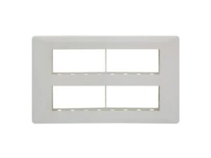 entice 16 module grid frame + 16 Module Cove White | L&T