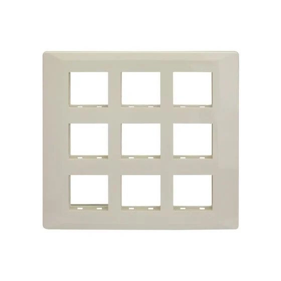 entice_18_module_grid_frame_18_module_cove_cb91118fw00_front.jpg entice 18 module grid frame + 18 Module Cove White | L&T