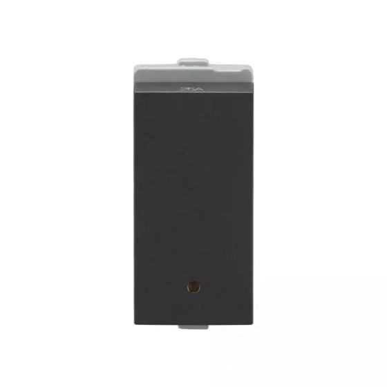 entice switch 25A 1way ind 1M-Cha Grey | L&T