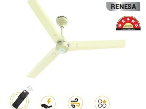 Atomberg Renesa 1200 mm BLDC Ceiling Fan with Remote Control & LED Indicators | Ivory