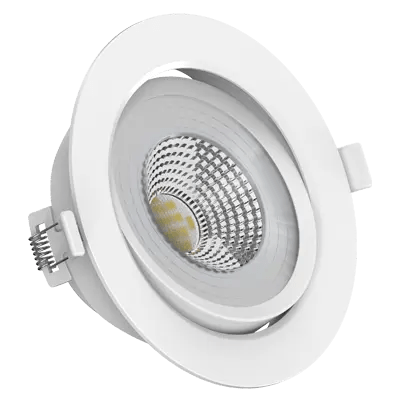 Polycab Pearl Swivel Spot LED Light 6W 6500K – Bright, Energy-Efficient Lighting