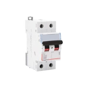 DX3 2 Pole C40A AC MCB 408637 | Legrand