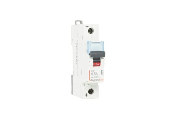 DX3 1 Pole C0.5A DC MCB 408798 | Legrand