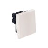 MYRIUS 10A-Switch-1 Way-2 Module-Classic White | Legrand
