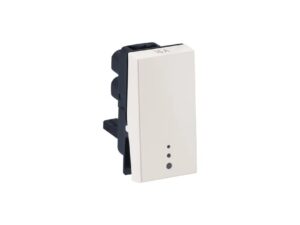 MYRIUS 16A-Switch-1 Way-with Indicator-1 Module-Classic White | Legrand