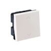 MYRIUS 20A-Switch-2 Way-2 Module-Classic White | Legrand
