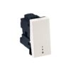MYRIUS 25A-Switch-SP-1 Way-with Indicator-1 Module-Classic White | Legrand