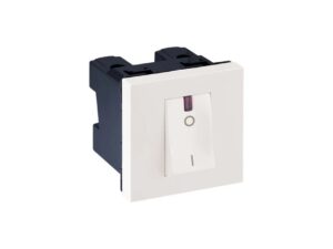 MYRIUS 32A-Switch-DP-with Indicator-2 Module-Classic White | Legrand