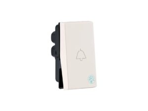 MYRIUS 6A-Bell Push-1 Module-Anti-Bacterial-Classic White | Legrand