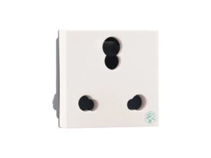 MYRIUS 6/16A-Socket-2 Module-Anti-Bacterial-Classic White | Legrand