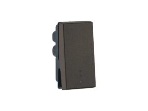 MYRIUS 16A-Switch-1 Way-with Indicator-1 Module-Charcoal Grey | Legrand
