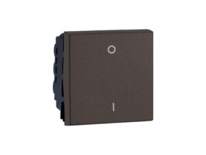 MYRIUS 20A-Switch-DP-1 Way-2 Module-Charcoal Grey | Legrand