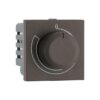 MYRIUS Rotary Dimmer-500 Watts-2 Module-Charcoal Grey | Legrand