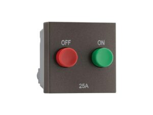 MYRIUS 25A-Motor Starter-2 Module-Charcoal Grey | Legrand