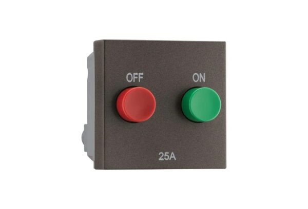 MYRIUS 25A-Motor Starter-2 Module-Charcoal Grey | Legrand