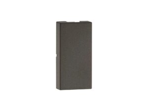 MYRIUS Blanking Plate-1 Module-Charcoal Grey | Legrand