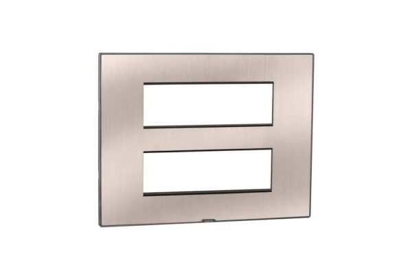 lg-679572-web-r.jpg MYRIUS Cover Plate with Support Frame-12 Module-Pearl Champagne | Legrand