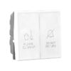 Allzy Internal DND & CMR Control Unit-2 Module-White | Legrand