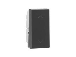Allzy 16A-Switch-SP-2 Way-1 Module-Matt Black | Legrand