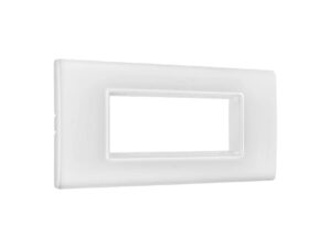 Allzy Cover Plate with Frame-6 Module-White | Legrand