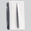 10A 1W Switch With Indicator White Slimz Lisha