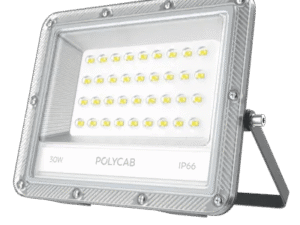 Polycab Gleer LED Flood Light LP1701-030CW | 30W 6500K – Bright White, Durable & Energy Efficient