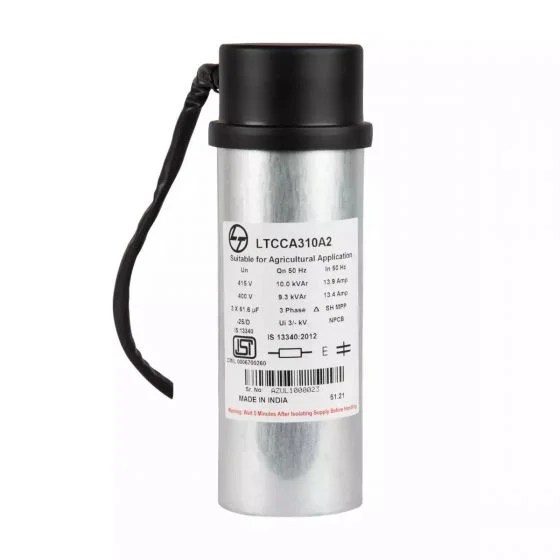 Power Factor Correction Capacitor-Agri Cyl Cap-3 kVAr,415V | L&T