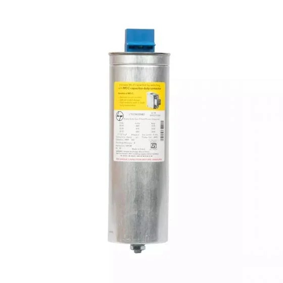 ltccn325b2_25_kvar_hd_gas_filled_cap440v50hz_front.jpg Heavy Duty Gas filled Cylindrical Capacitor 7.5 kVAr 525 VAC | L&T