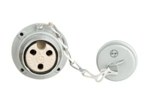 Socket 20A 3 Pin Metal | L&T