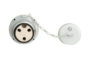 Socket 32A 3 Pin Metal | L&T