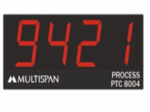 PTC-8004A(Single Side) JUMBO DISPLAY PROCESS INDICATOR 330 x 823 x 55 MULTISPAN