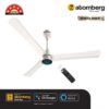 Atomberg Renesa Smart+ 1200 mm BLDC Ceiling Fan with IoT, Remote Control & LED Indicators | Pearl White