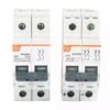 EXORA Combo MCBs – 25A DP 240V AC 10kA C Curve+16A DP 500V DC 10kA C Curve | L&T