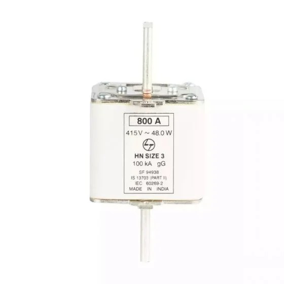 HN DIN HRC fuse 630A 415V AC Size III | L&T