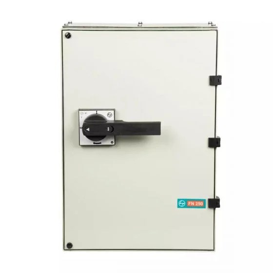 sk90489oooo_fn_250_a_sdf_in_new_encl_front.jpg FN SDF 250A TPN 415V AC Open Execution SS Encl DIN Type Fuse 50/60 Hz | L&T