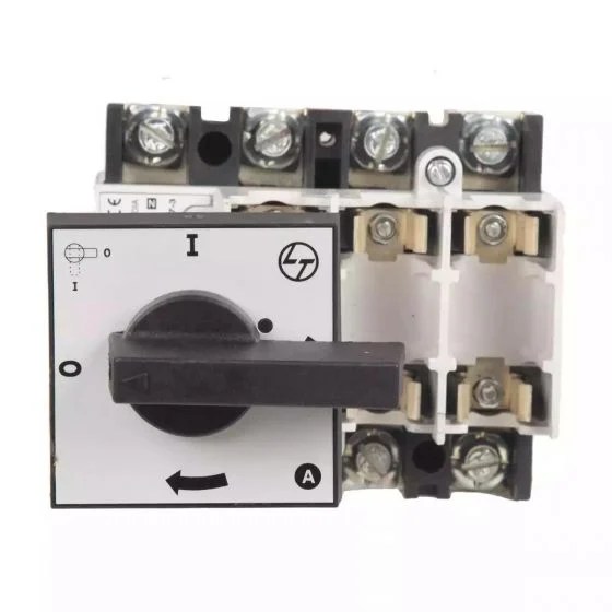 sk95704oooo_s-d-f_fn63_3pn_din_with_ce_handle_front.jpg FN SDF 32A TPN 415V AC Open Execution CE Handle DIN Type Fuse 50/60 Hz | L&T