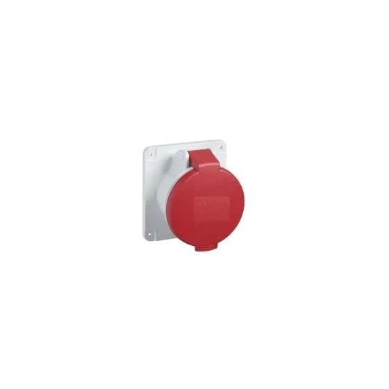 16A 3P+E Socket Angled IP44 | L&T