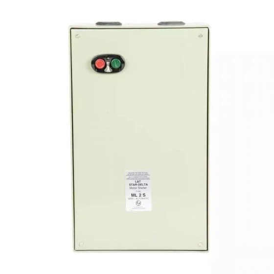 Three Phase Semi Automatic Star Delta Starter,ML2 SASD,20HP (SS90707COCO) | L&T