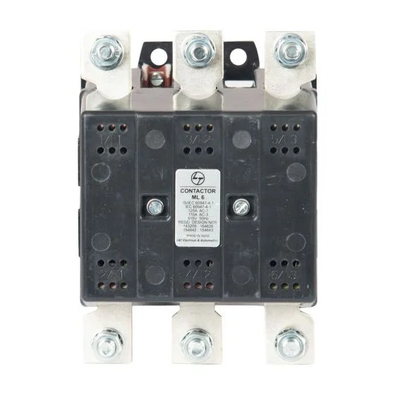 ss90921mooo.jpg ML Contactor 110A 3P 415V AC In Built 2NO+2NC AC-3 525V AC Coil 50 Hz | L&T
