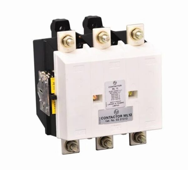 ss91010booo_ml_contactor_300a_3p_415v_ac_in_built_2no2nc_ac.jpg ML Contactor 300A 3P 415V AC In Built 2NO+2NC AC-3 525V AC Coil 50 Hz | L&T