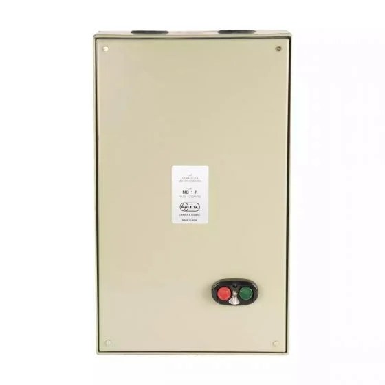 ss95649dobo_mu1mn2_415_9_15a_mb1_dol_starter_front.jpg Three Phase Direct On Line Starter,MB1 DOL,7.5 HP (SS95649DOBO) | L&T