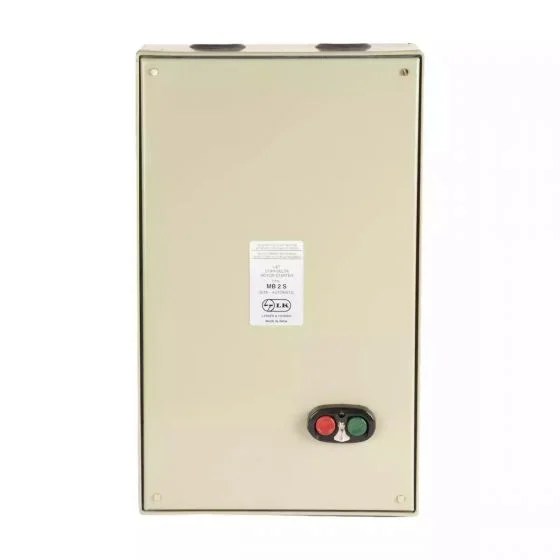 ss95897doeo_mb2_sasd_415v_20_33a_front_1.jpg Three Phase Semi Automatic Star Delta Starter,MB2 SASD,20HP (SS95897DODO) | L&T
