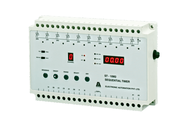 ST-10M2(IP) | 10Channel timer, IP66, Sequential timer, 1Triac per chnl EAPL